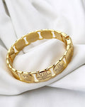 Bracelete Semi Joias ouro 18k. Dez mandamentos