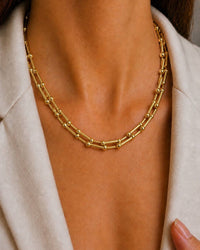 Colar Folheado a ouro 18k e prata Inspiração Tiffany